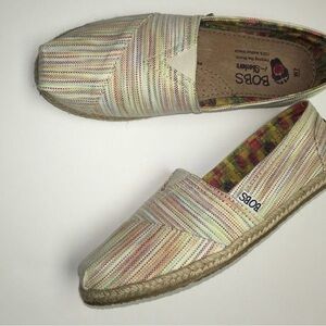BOBS‎ from Skechers Multicolor Espadrille Slip-Ons women’s size 8